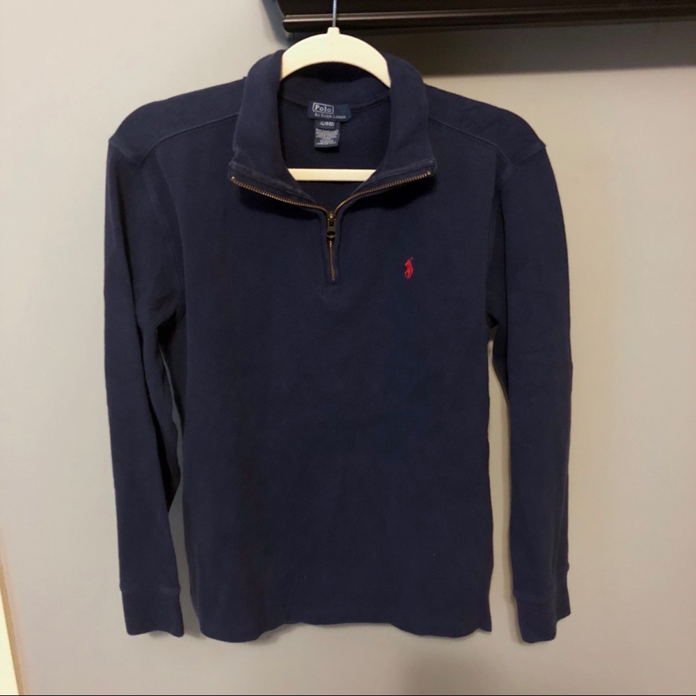 Polo Ralph Lauren Navy Pullover Quarter Zip